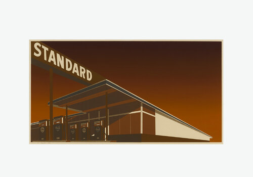 Mocha Standard di Ed Ruscha, Stampa in vendita su Singulart