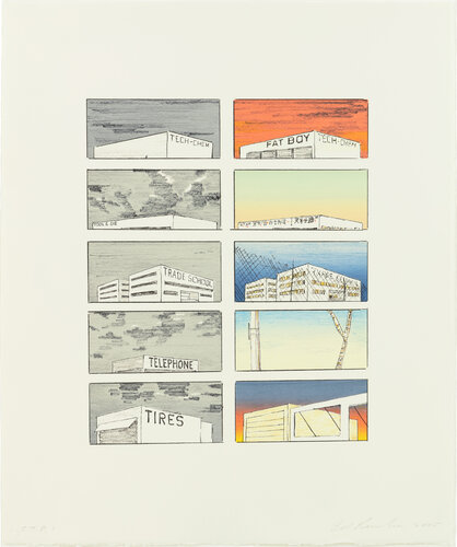 Course of Empire van Ed Ruscha, Afdruk te koop op Singulart
