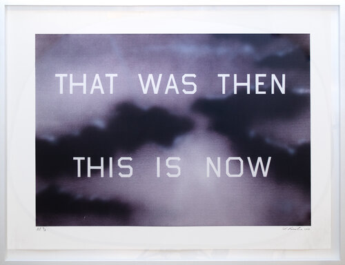 That Was Then, This Is Now van Ed Ruscha, Afdruk te koop op Singulart