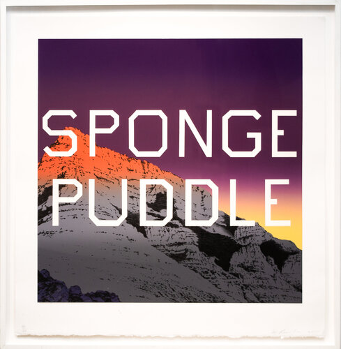 Sponge Puddle van Ed Ruscha, Afdruk te koop op Singulart