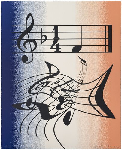 Music van Ed Ruscha, Afdruk te koop op Singulart