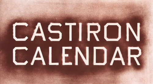 Castiron Calendar van Ed Ruscha, Afdruk te koop op Singulart