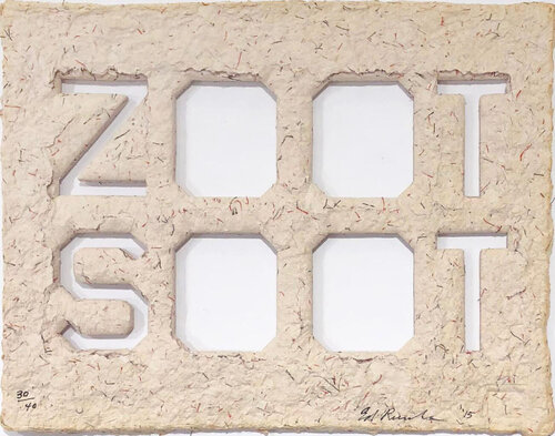 Zoot Soot van Ed Ruscha, Andere media te koop op Singulart