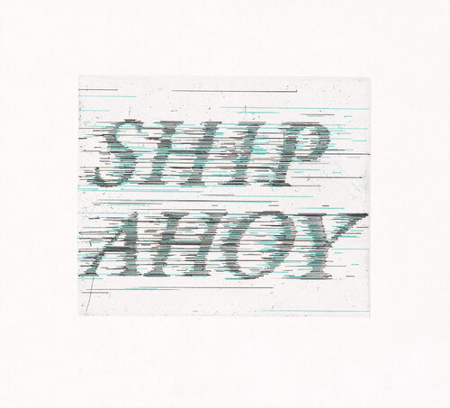 Ship Ahoy van Ed Ruscha, Afdruk te koop op Singulart