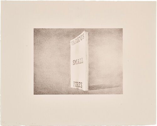 Various Small Fires, from Book Covers van Ed Ruscha, Afdruk te koop op Singulart
