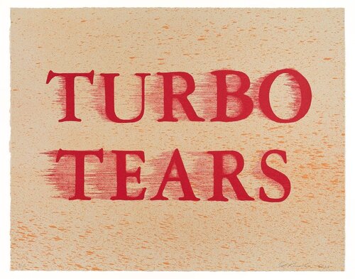 Turbo Tears van Ed Ruscha, Afdruk te koop op Singulart