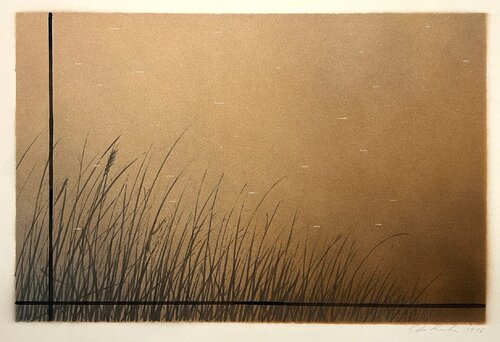 Drivers with Two Streets di Ed Ruscha, Opera su carta in vendita su Singulart