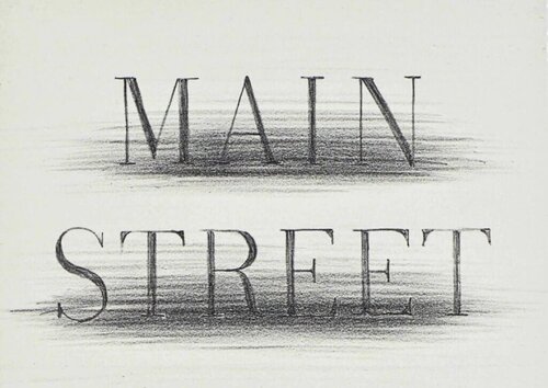Main Street by Ed Ruscha, Print for Sale on Singulart