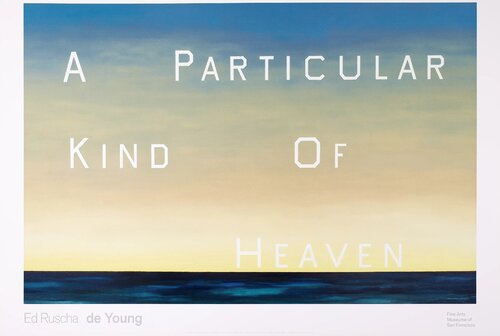 A Particular Kind Of Heaven di Ed Ruscha, Stampa in vendita su Singulart
