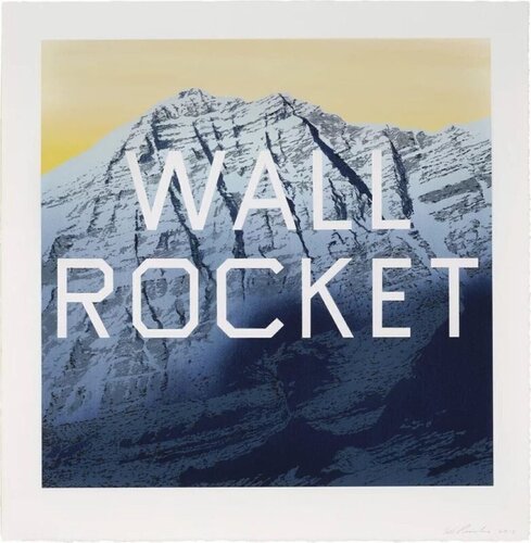 Wall Rocket by Ed Ruscha, Print for Sale on Singulart