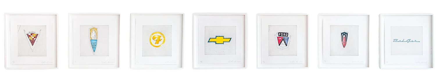 Motor City Ed Ruscha Afdruk te koop