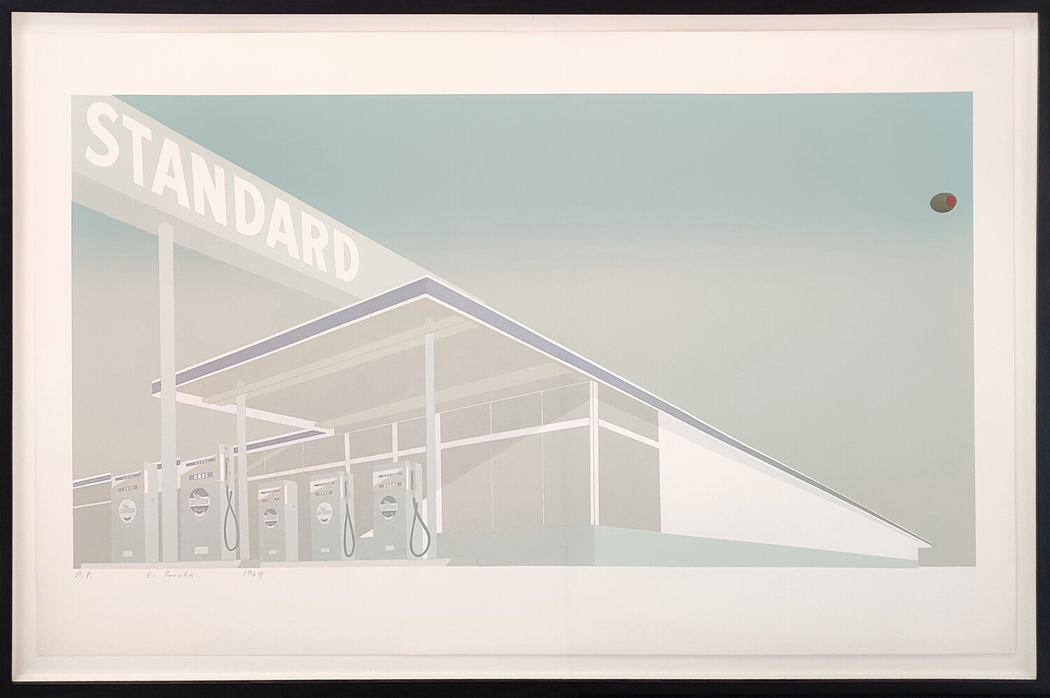 CHEESE MOLD STANDARD WITH OLIVE Ed Ruscha Stampa in vendita