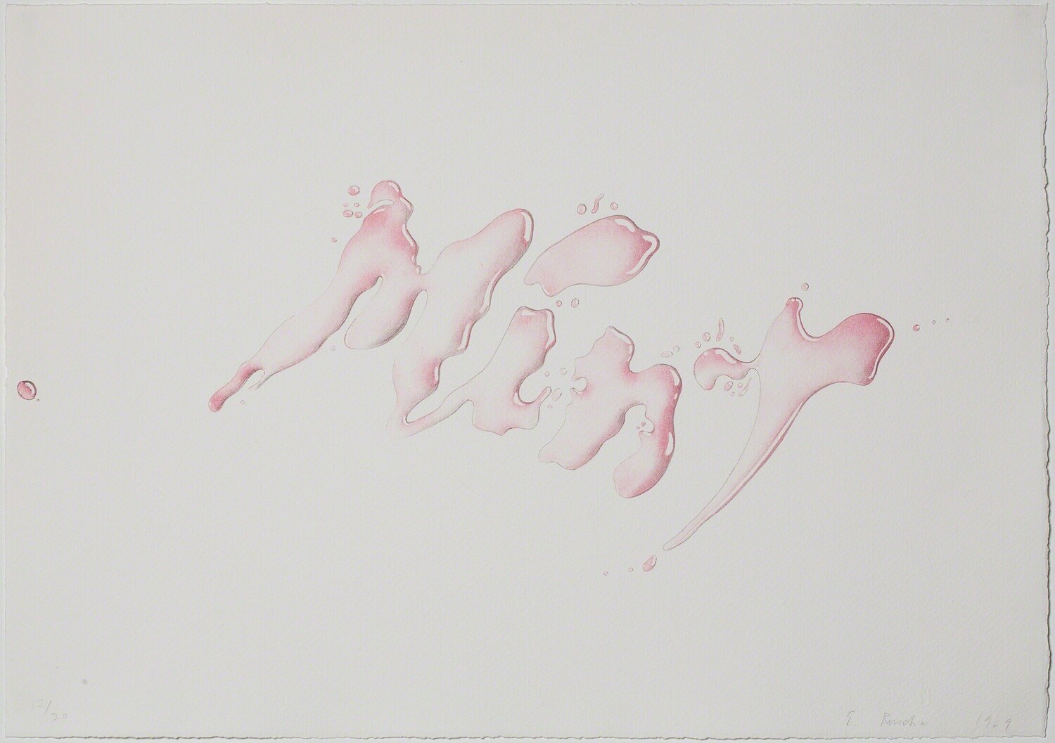 Mint Ed Ruscha Stampa in vendita
