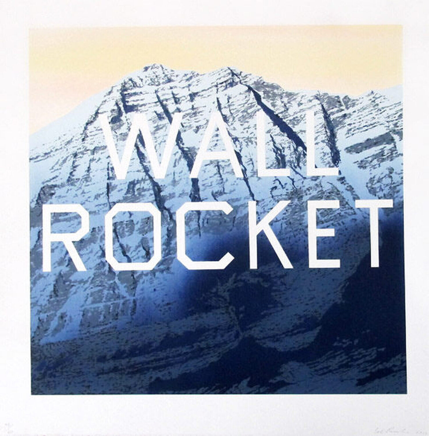 Wall Rocket Ed Ruscha Afdruk te koop