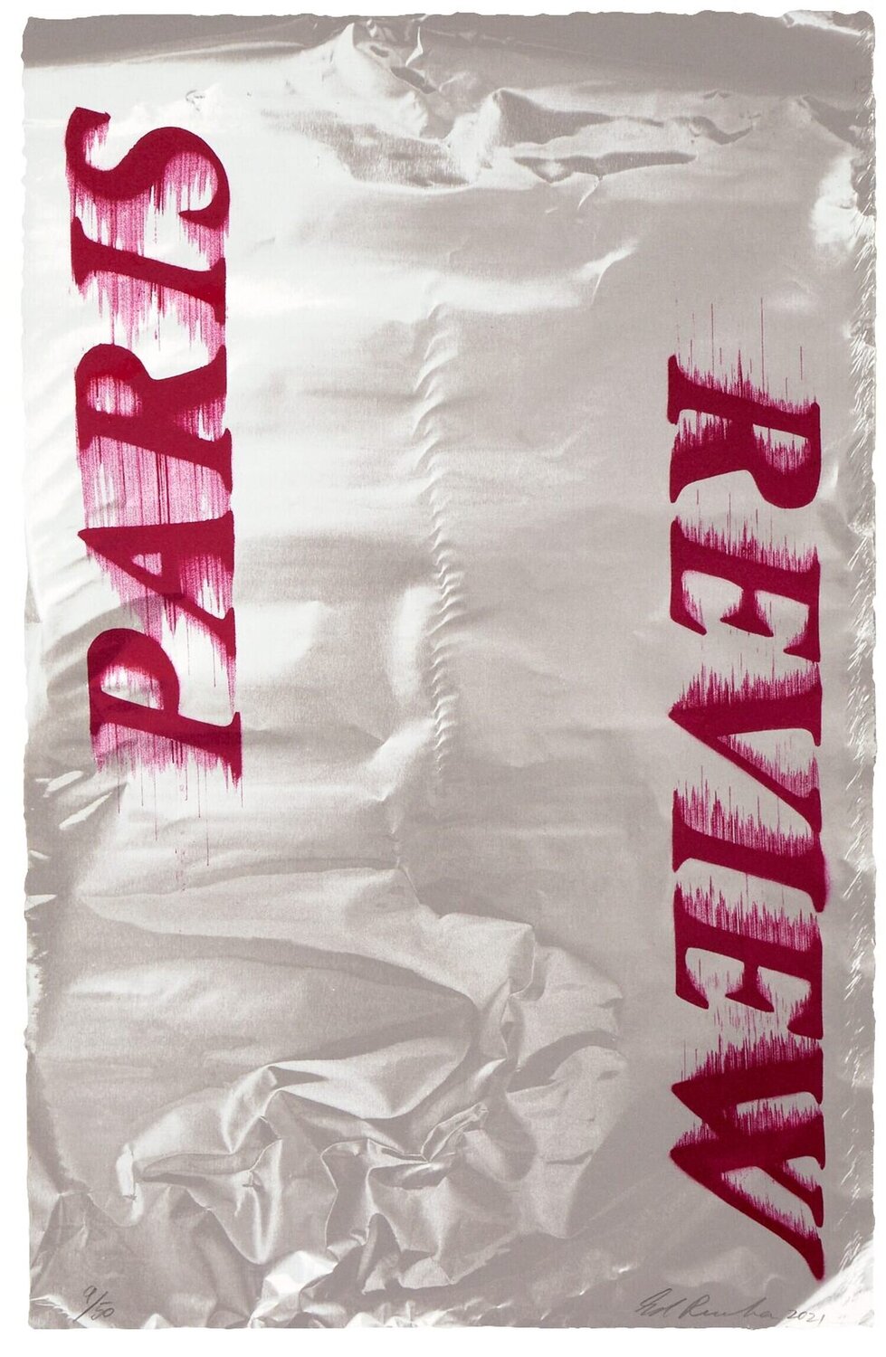 Paris Review Ed Ruscha Afdruk te koop