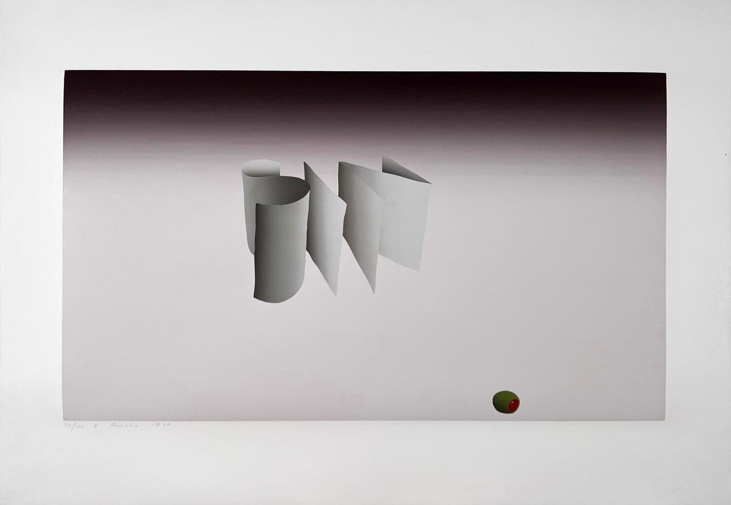 Sin Ed Ruscha Stampa in vendita