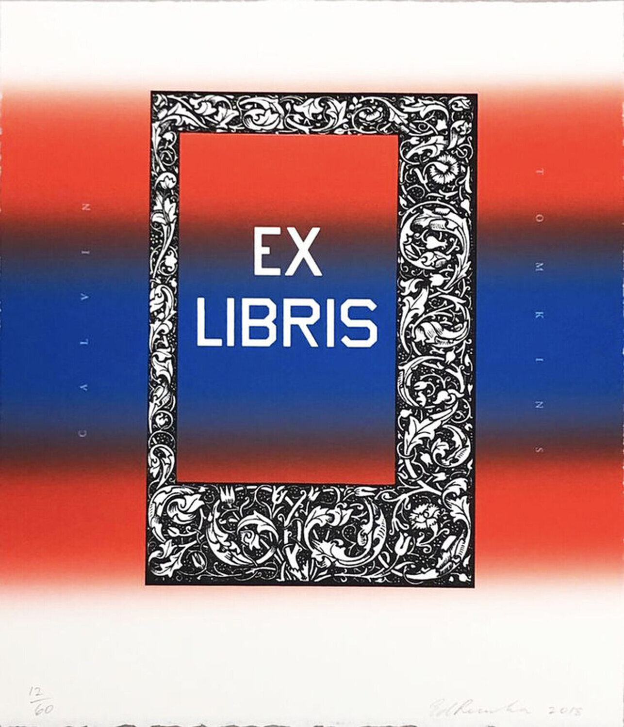 Ex Libris Ed Ruscha Afdruk te koop