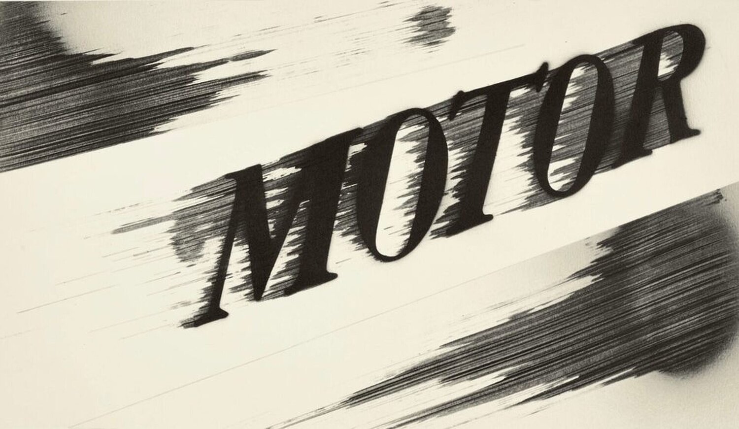 Motor Ed Ruscha Print for sale