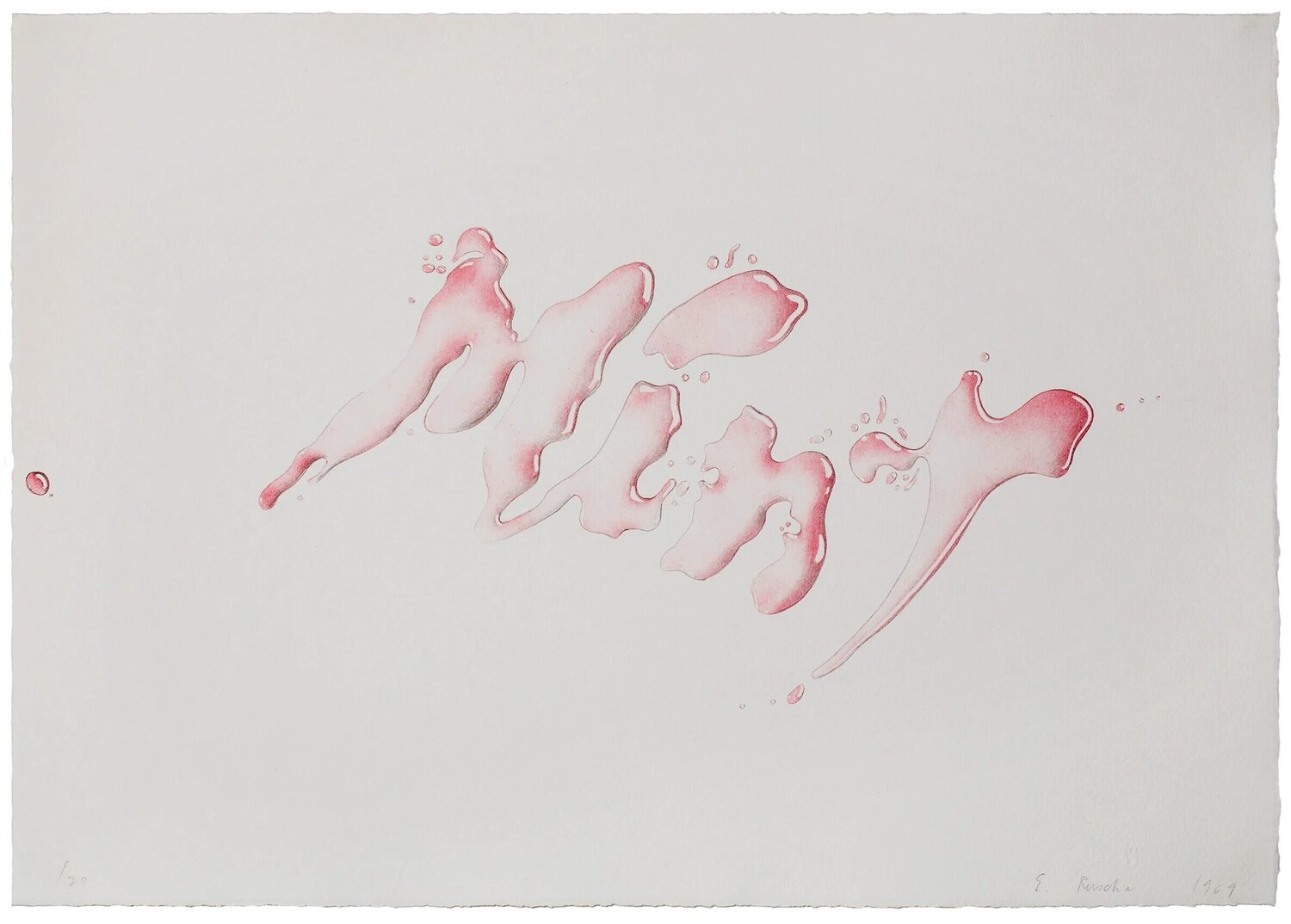 Mint Ed Ruscha Stampa in vendita