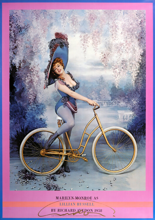 Marilyn Monroe as Lillian Russell Richard Avedon