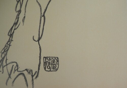 Autoportrait by Egon Schiele, Print for Sale on Singulart