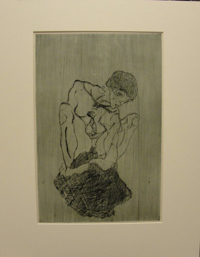 Kümmernis (Sorrowful) by Egon Schiele, Print for Sale on Singulart