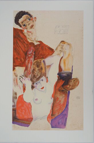 L'envie di Egon Schiele, Stampa in vendita su Singulart