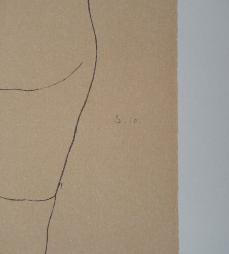 L'esquisse face au miroir by Egon Schiele, Print for Sale on Singulart