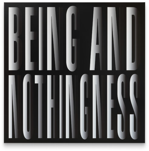 Untitled (Being and nothingness) di Barbara Kruger, Stampa in vendita su Singulart