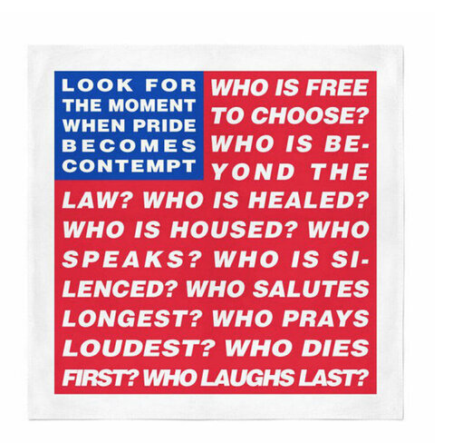 Untitled (Flag) di Barbara Kruger, Stampa in vendita su Singulart