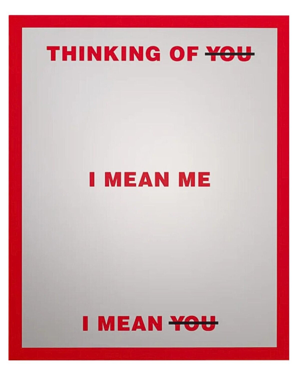 Untitled (Mirror) Barbara Kruger Andere media te koop