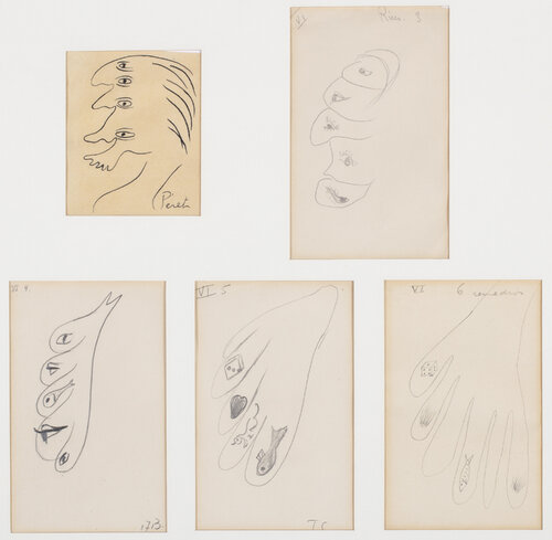 Dessins communiqués van André Breton, Werk op papier te koop op Singulart