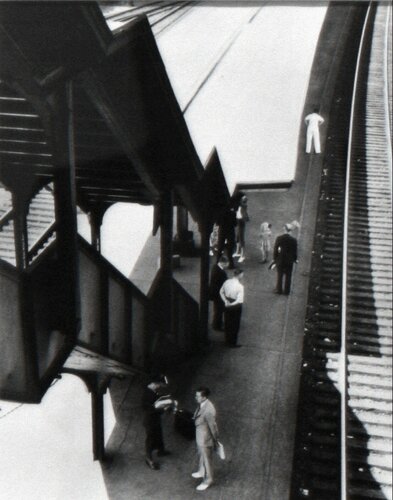 The Station, Poughkeepsie van André Kertész, Fotografie te koop op Singulart