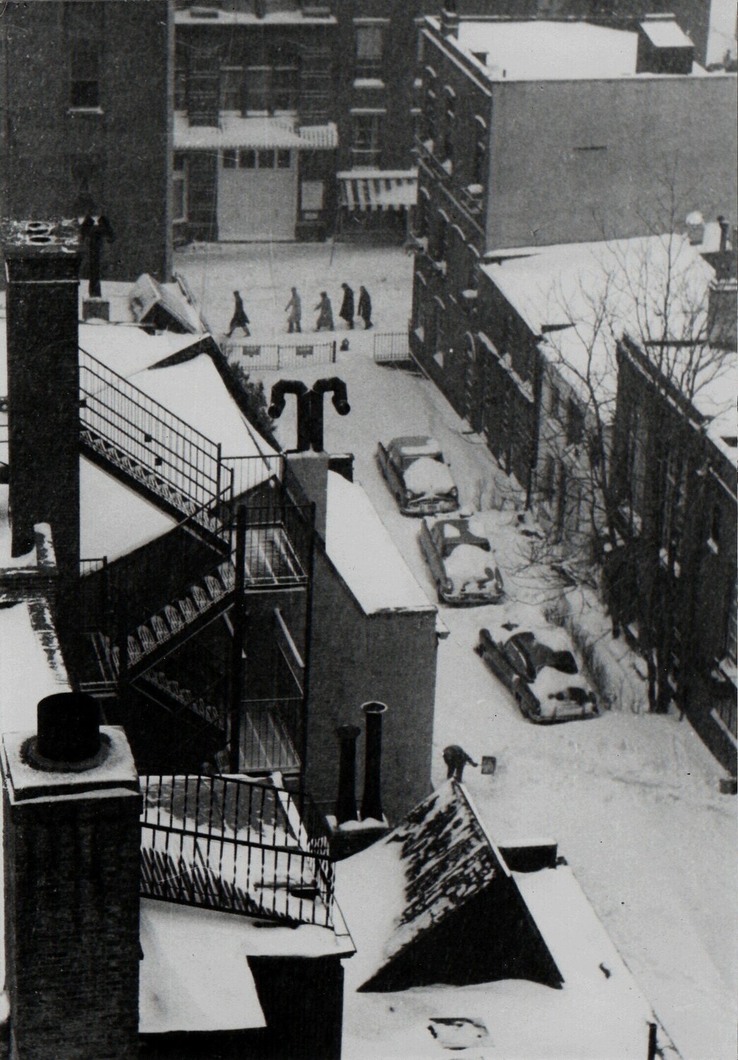 McDougal Alley, Washington Square André Kertész Fotografie zu verkaufen