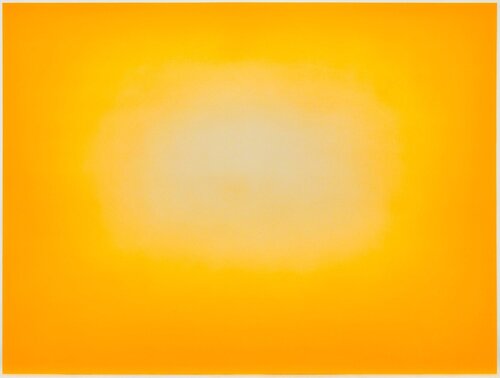 Yellow Rising di Anish Kapoor, Stampa in vendita su Singulart