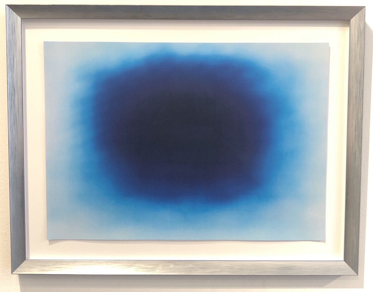 Breathing Blue Anish Kapoor Print for sale