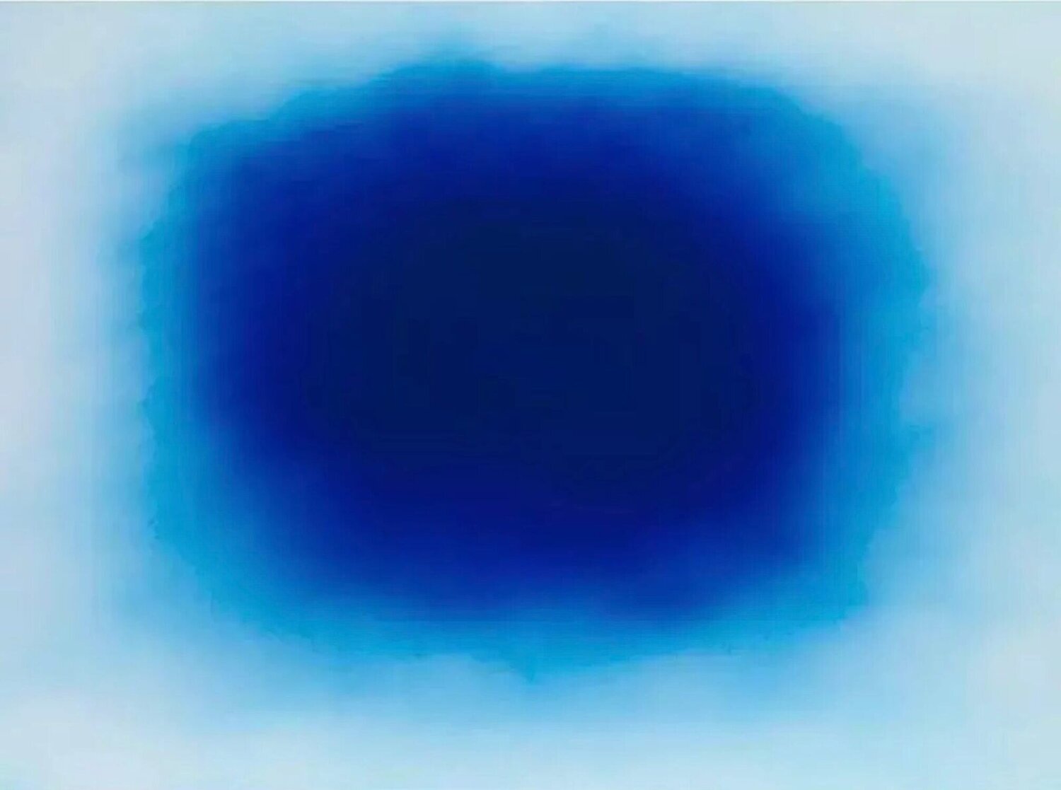 Breathing Blue Anish Kapoor Stampa in vendita