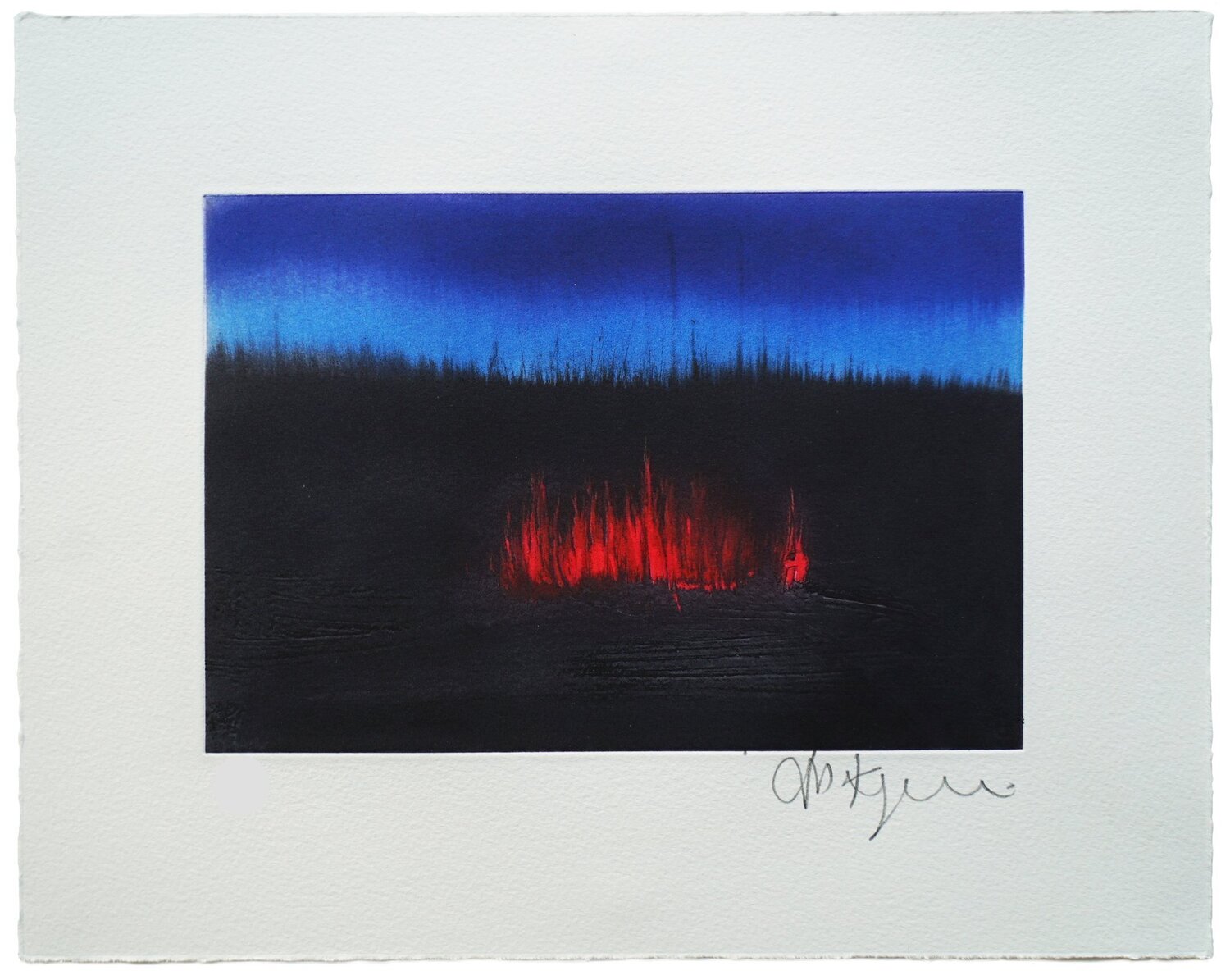 Scorched Earth Anish Kapoor Print for sale