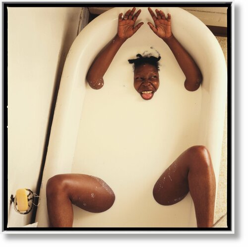 Whoopi Goldberg, Berkeley, California, 1984 signed, numbered and framed ChromaLuxe aluminum print with accompanying book. by Annie Leibovitz, 사진 for Sale on Singulart