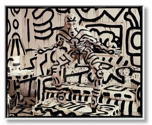 Keith Haring by Annie Leibovitz, 사진 for Sale on Singulart