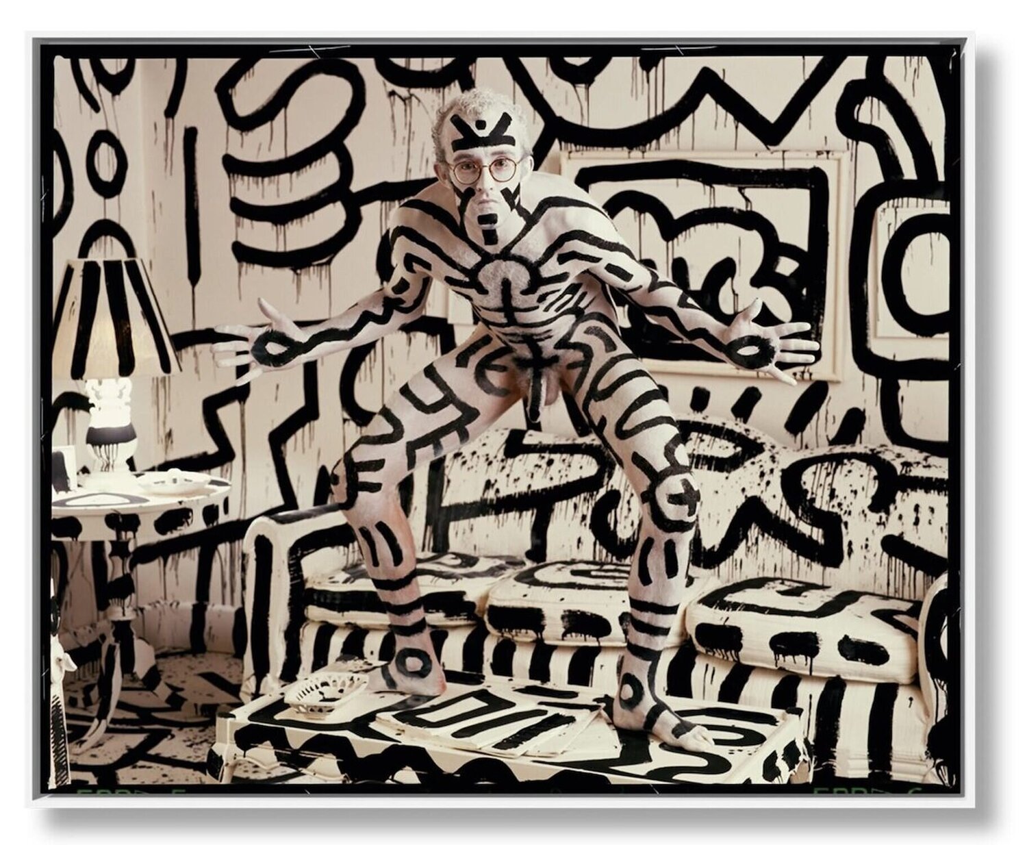 Keith Haring Annie Leibovitz Fotografia in vendita