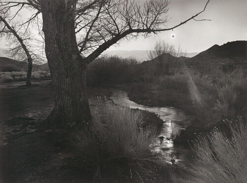 The Black Sun, Tungsten Hills, Owens Valley, California van Ansel Adams, Fotografie te koop op Singulart