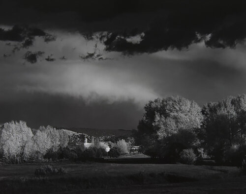 Autumn Storm, Las Trampas, Near Penasco, NM van Ansel Adams, Fotografie te koop op Singulart