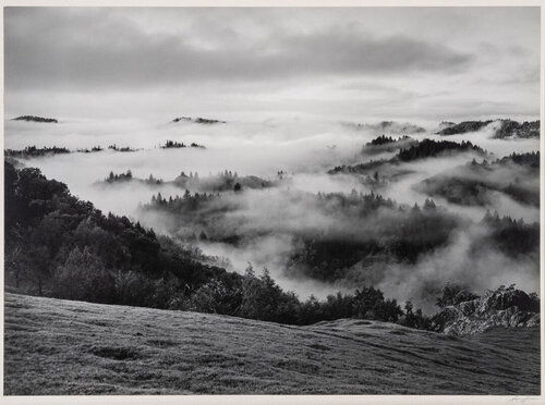 Clearing Storm, Sonoma County Hills, California van Ansel Adams, Fotografie te koop op Singulart