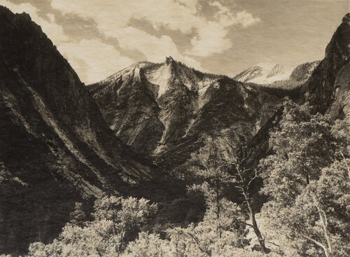 Lower Paradise Valley van Ansel Adams, Fotografie te koop op Singulart