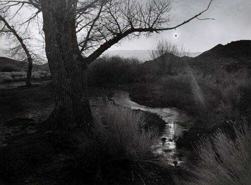 The Black Sun, Tungsten Hills Owens Valley, California, from Portfolio V van Ansel Adams, Fotografie te koop op Singulart