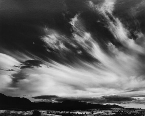Moon and Clouds, Northern California van Ansel Adams, Fotografie te koop op Singulart