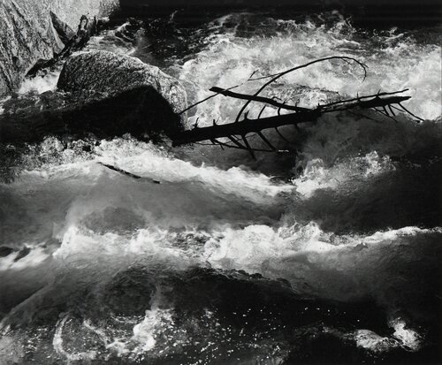 Rushing Water, Merced River, Yosemite National Park van Ansel Adams, Fotografie te koop op Singulart