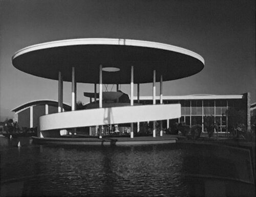 The Rotunda, Paul Masson Vineyards van Ansel Adams, Fotografie te koop op Singulart