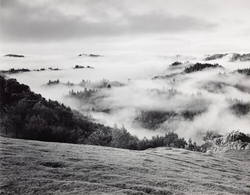 Clearing Storm, Sonoma County Hills van Ansel Adams, Fotografie te koop op Singulart